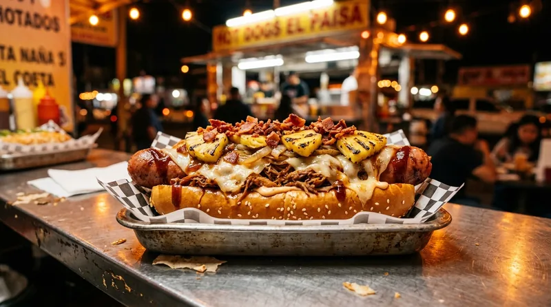 Hotdog Jumbo Hawaiano